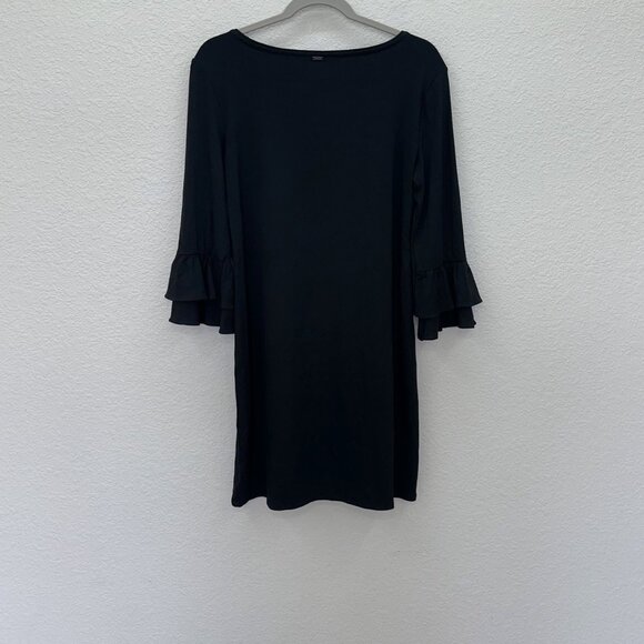 White House Black Market 3Q Tiered Sleeve Knit Dress Womens size Small NEW - Picture 5 of 5